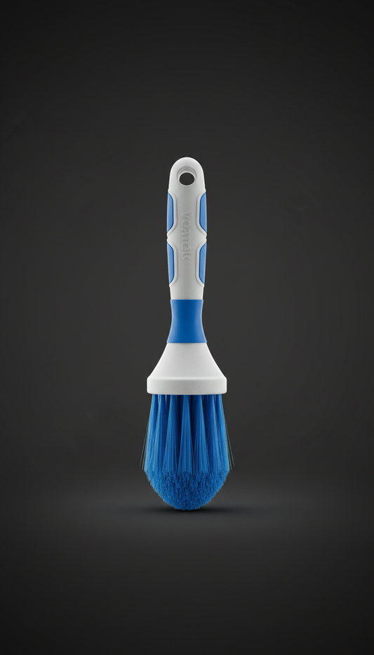 Precision Wheel Brush with Ergonomic Grip