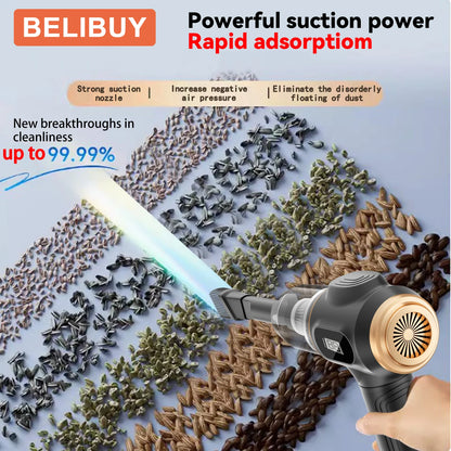 Home Appliance Vacuum Cleaner USB Charging High Power Strong Suction Carpet Cleaner Machine Vacuum Cleaner for Car